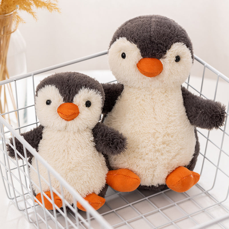 Squad of Smiles! 🐧 5-Pack Mini Penguin Plush Toys - Kawaii Stuffed Animals for Kids, Party Favors & Gift Bags