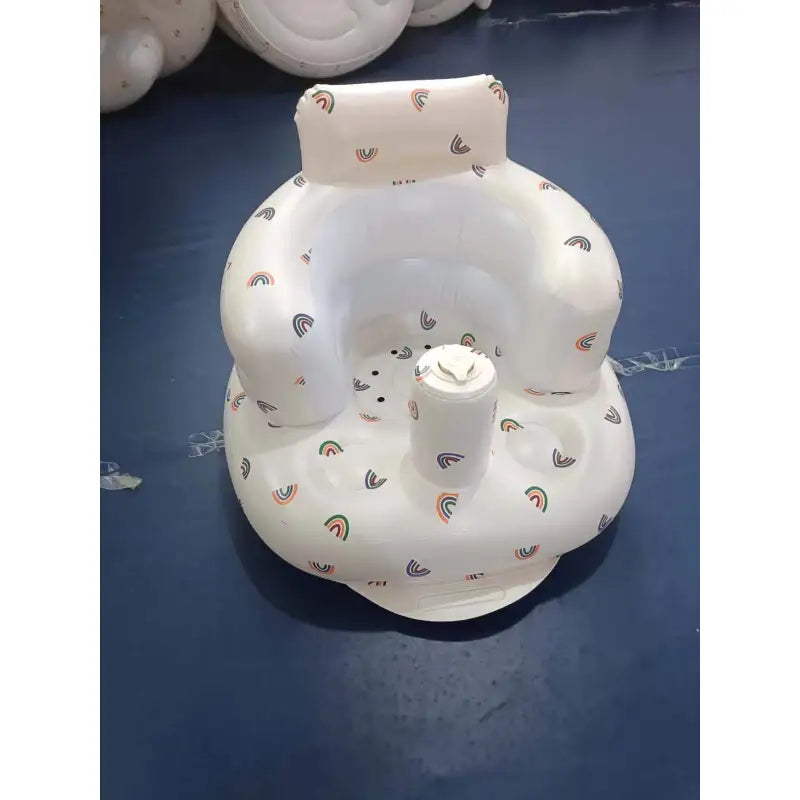 Bubble Seat Baby Buddy! 🛁 Inflatable Infant Chair for Bathtime & Mealtime - Portable, Safe & Waterproof