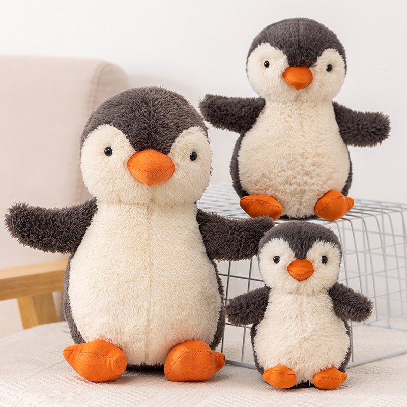 Squad of Smiles! 🐧 5-Pack Mini Penguin Plush Toys - Kawaii Stuffed Animals for Kids, Party Favors & Gift Bags