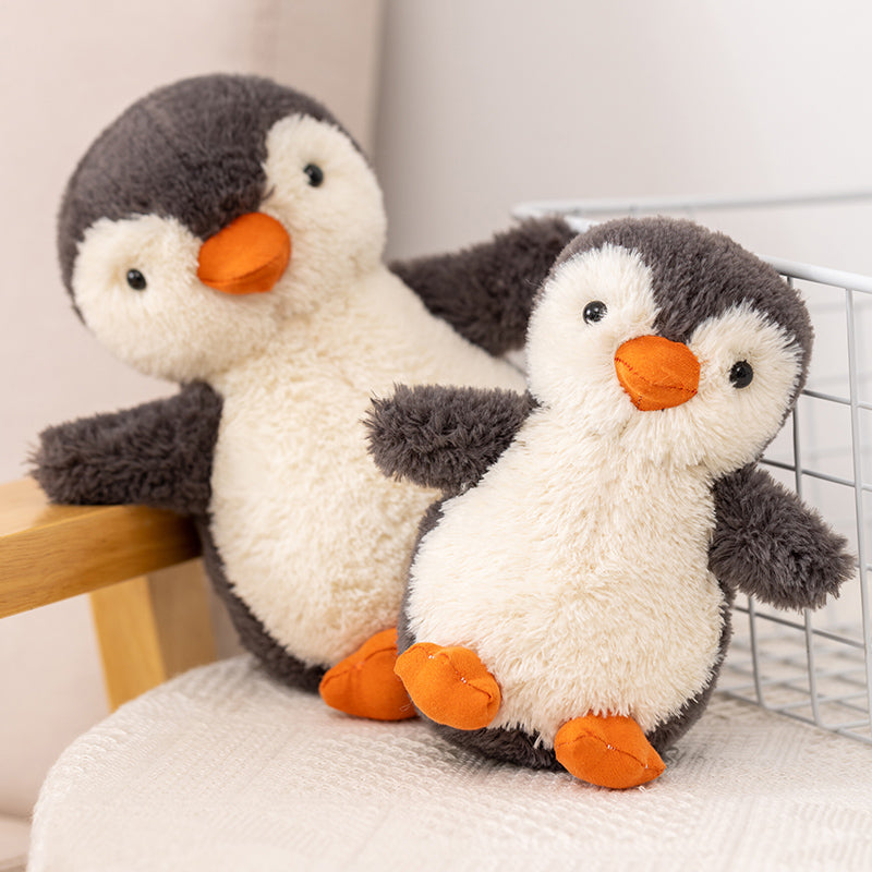 Squad of Smiles! 🐧 5-Pack Mini Penguin Plush Toys - Kawaii Stuffed Animals for Kids, Party Favors & Gift Bags