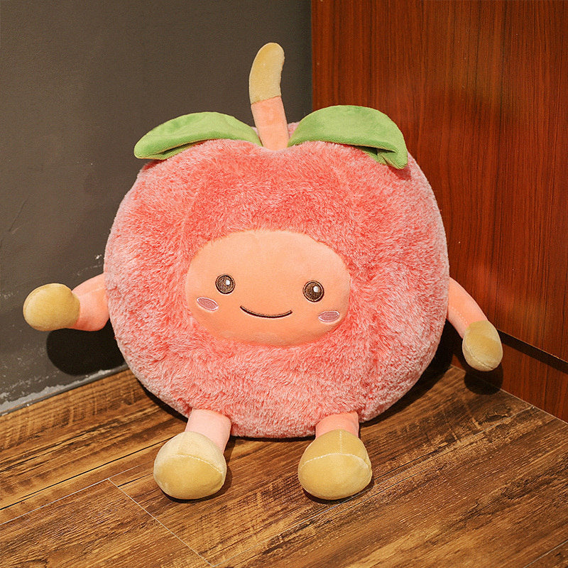 Fruit Fiesta Friends! 🍉🍒 Watermelon & Cherry Plush Toy Duo - Kawaii Fruit Stuffed Animals for Sweet Dreams